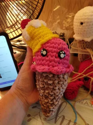 Ice Cream Cone (no sew)