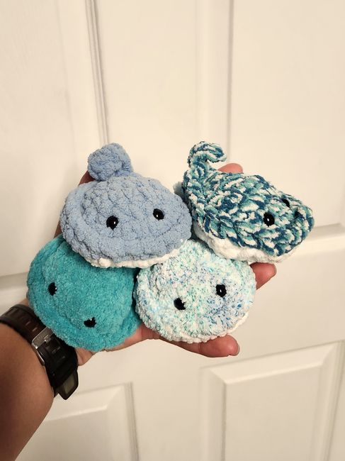 PeapodCreations's make photo for Free No-Sew Baby Stingray Crochet Pattern