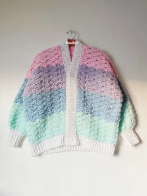 Mermaid Crochet Cardigan