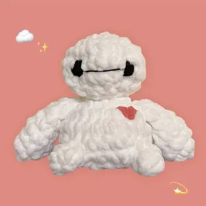 crochet baymax plushie!