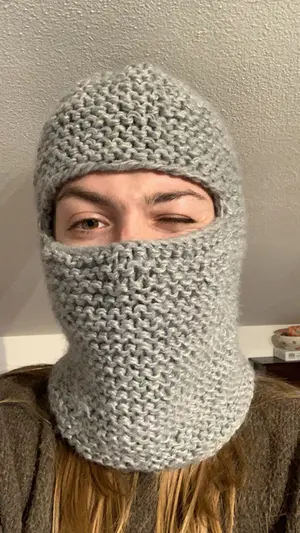 knit balaclava