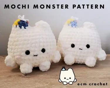 Mochi Monster with a Helicopter Hat