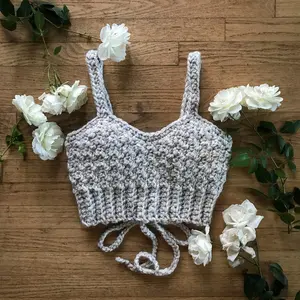 Hot Cocoa Bralette (bulky weight yarn)