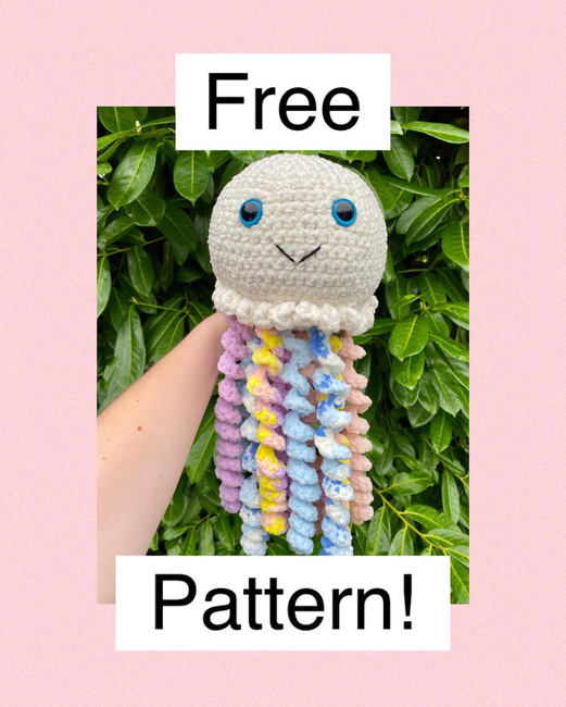 FREE Jumbo Jellyfish: Crochet pattern | Ribblr