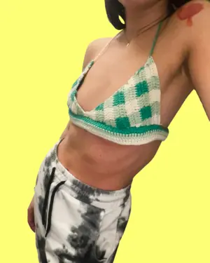 Checkered Bralette