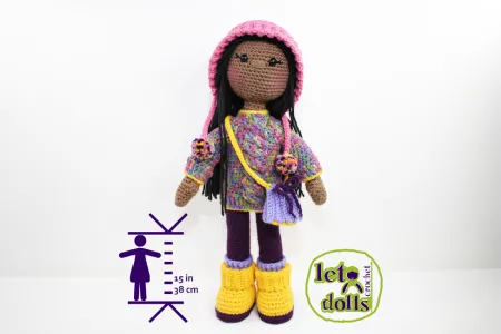 Xyla Small Crochet Doll