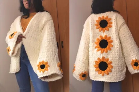 The Sunflower Cardigan