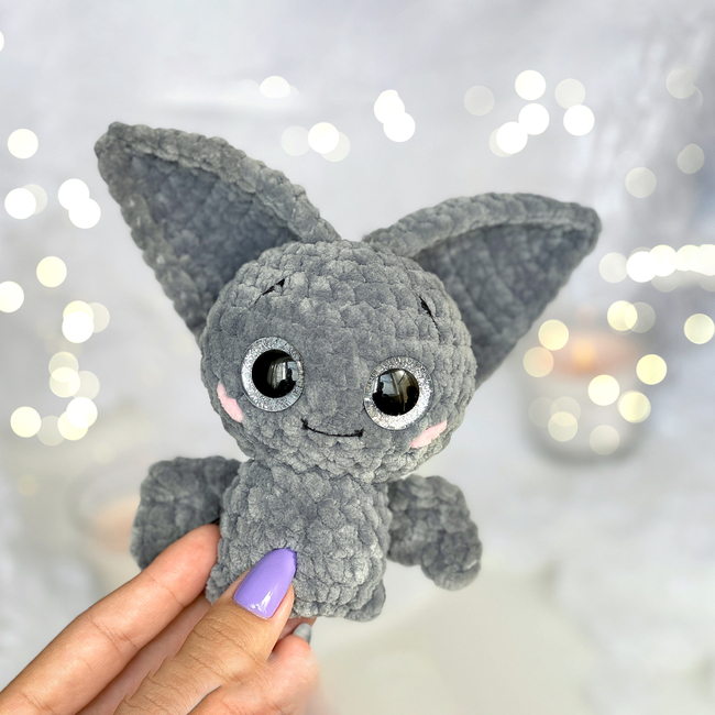 Cute Bat: Crochet pattern | Ribblr