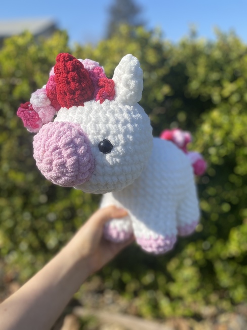 unicorn plush pattern