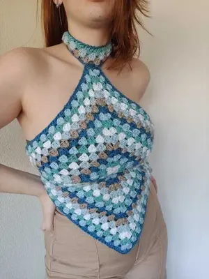 Back to (Granny) Square one top