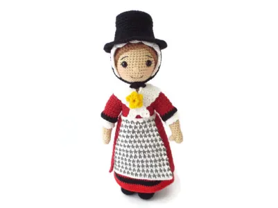 Gwen the Welsh Doll - Amigurumi
