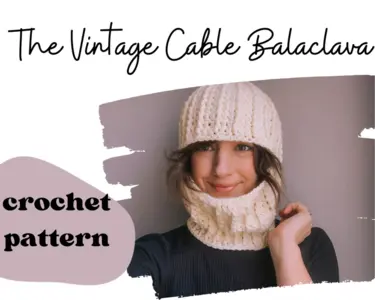 The Vintage Cable Balaclava