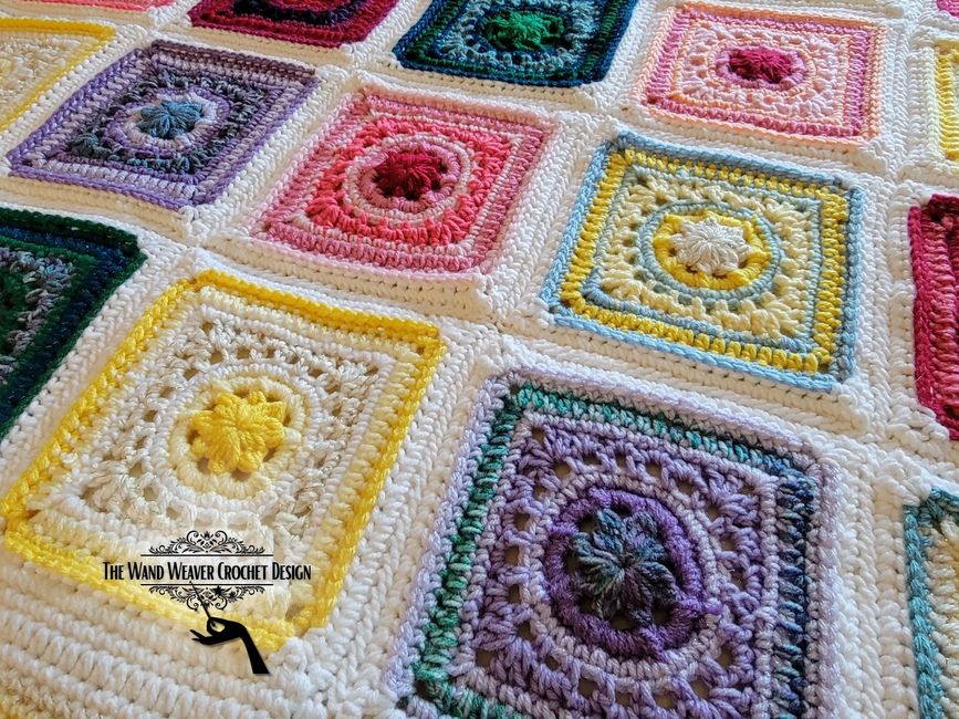 Crojo Delight BLANKET Granny: Crochet pattern | Ribblr