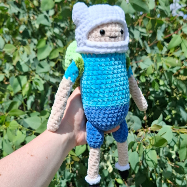 Finn The Human: Crochet pattern | Ribblr