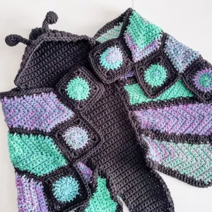 Hooded Butterfly Blanket