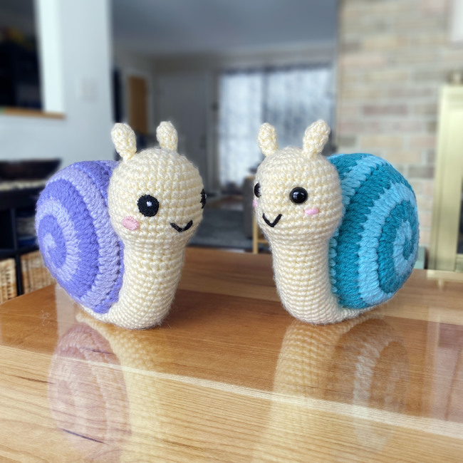 Amigurumi Snail Free Crochet Pattern - Free Crochet Patterns