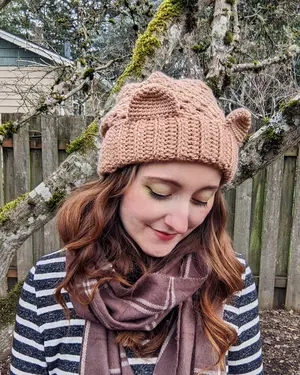 Slouchy Bear Beanie