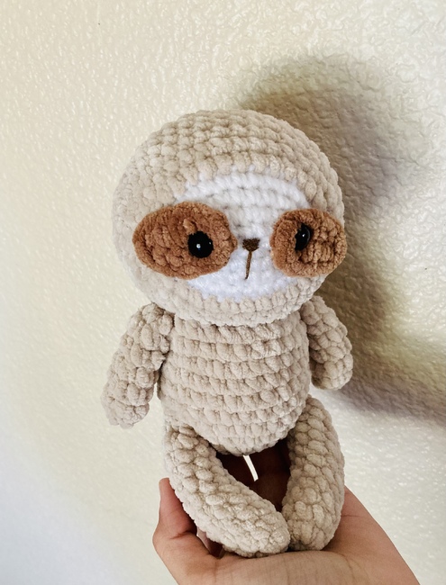 Crochet Pattern: Sloth Crochet Hook Case