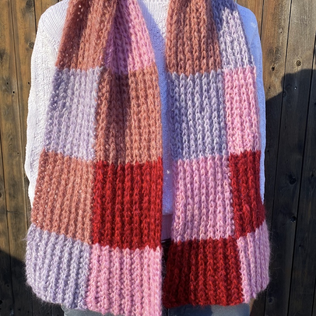 square up scarf: Crochet pattern | Ribblr