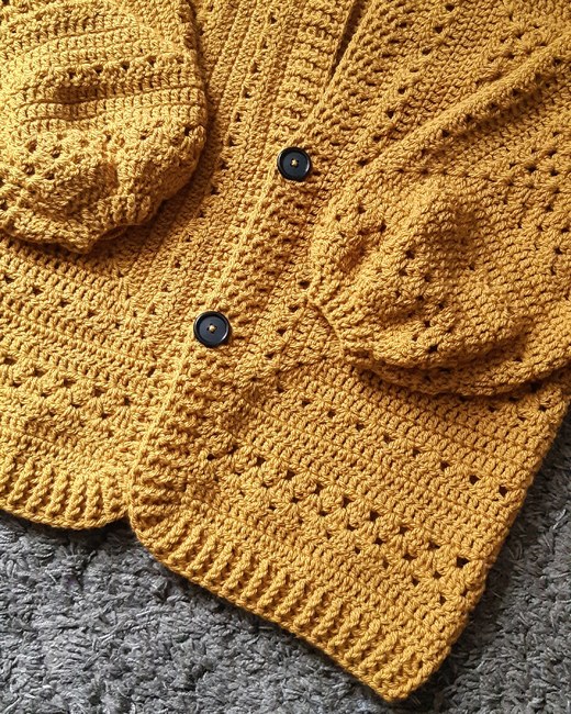 Gloria Cardigan: Crochet pattern | Ribblr