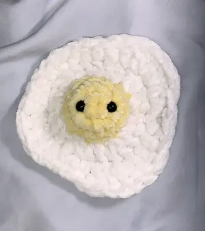 2 IN 1 Egg Pattern, Appliqué and Amigurumi