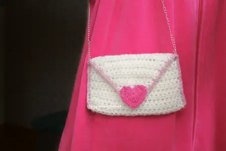 Love letter mini purse