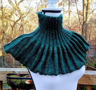 Flared Turtleneck Cowl