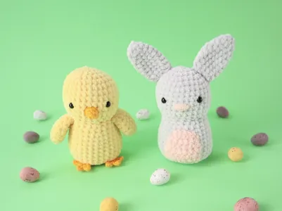 Little Chick and Bunny - Easter Amigurumi