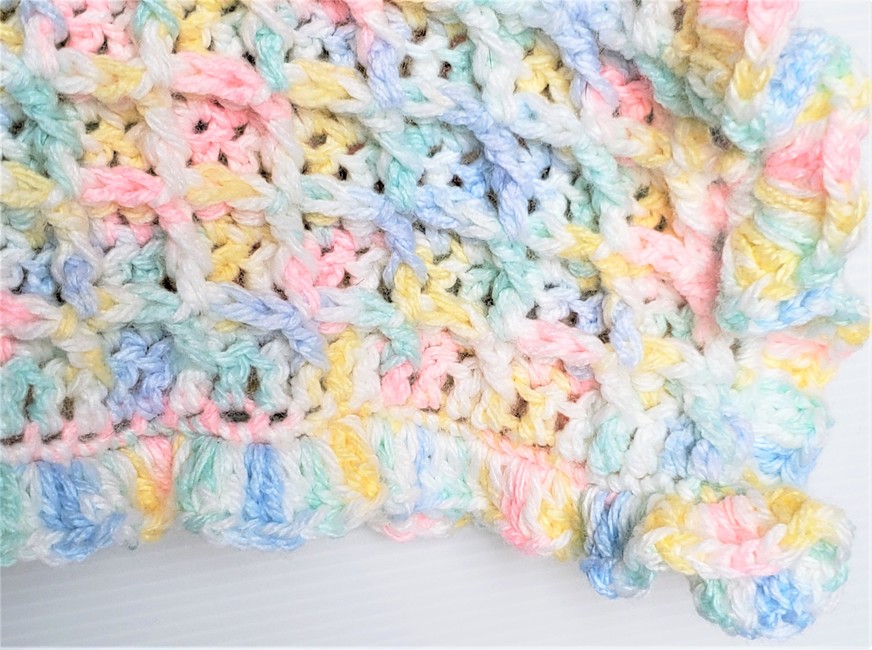 Waffle Stitch Baby Blanket: Crochet pattern | Ribblr