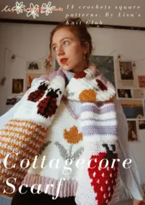 Cottagecore Scarf Crochet Pattern