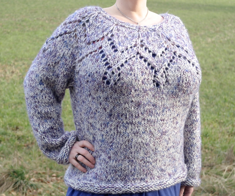 Round Yoke Sweater - Yay For Yarn