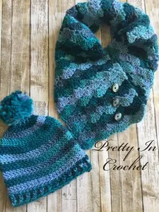 Winter Greens Hat & Cowl