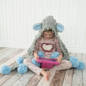 Hooded Lamb Blanket