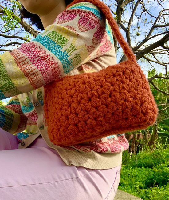 The Oopsie Daisy Purse Crochet pattern Ribblr