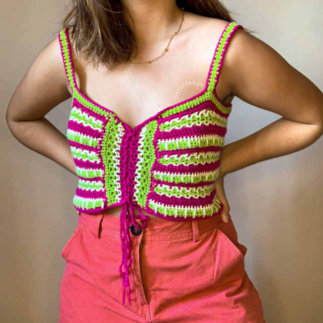 Flora Multi Top Headband: Crochet pattern | Ribblr
