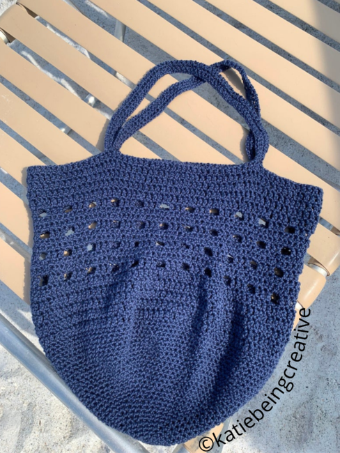 Summertime reusable crochet bag: Crochet pattern | Ribblr