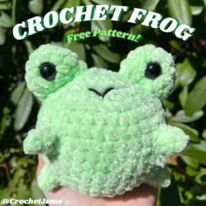 Crochet Mini Frog