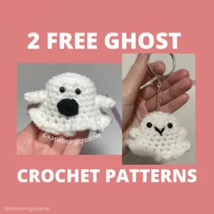 Ghost crochet pattern (easy and beginner pattern with no-sew option for Halloween)