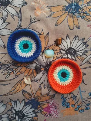 Evil Eye Crystal Cozy