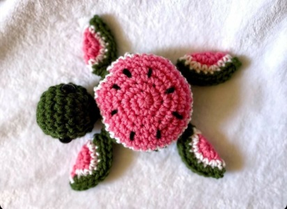 Watermelon Slice Turtle