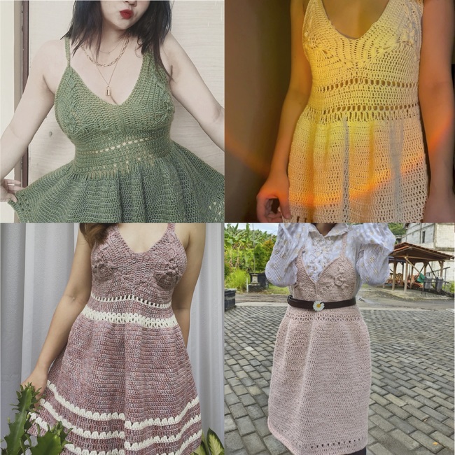 Thalia Dress Pattern Crochet