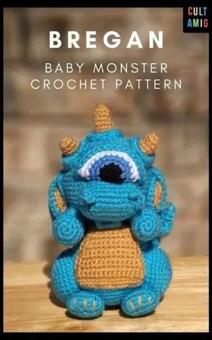 Bregan the Baby Monster Amigurumi