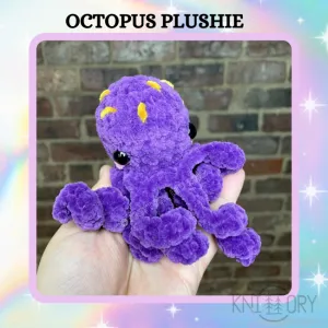 Octopus Plushie (No-Sew/Amigurumi)