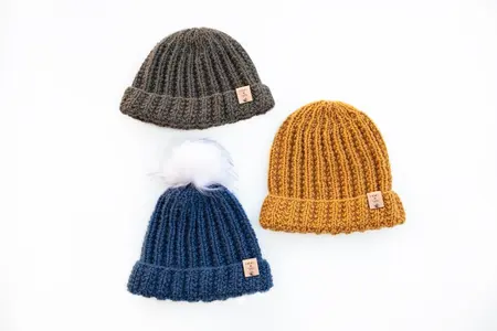 Seed And Rib Beanie