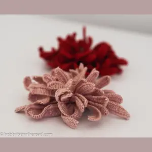 Easy Chrysanthemum Flower Brooch