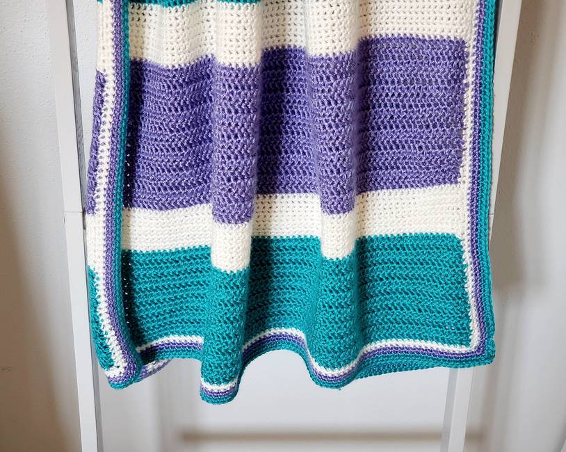 half double crochet blanket