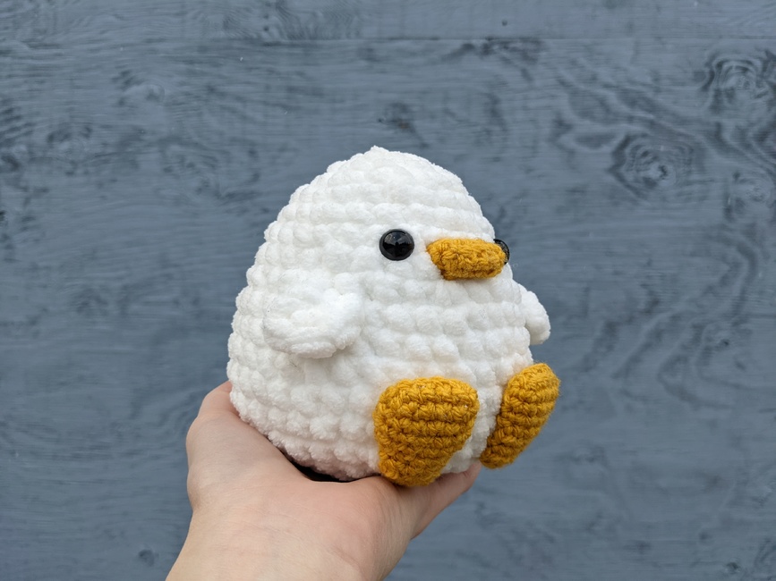 Crochet Chunky Duck Amigurumi Pattern