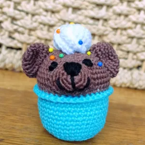 Bearthday cupcake