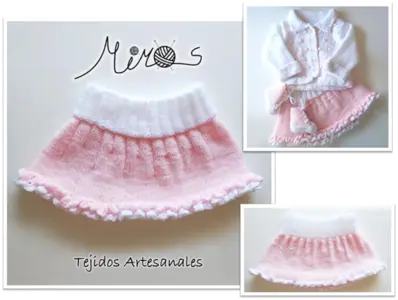 Reversible Baby Skirt