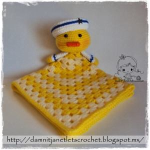 Sailor Duck Security Blanket